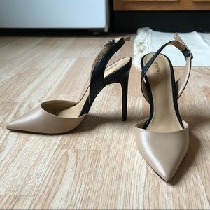 Express Nude and Black Heals